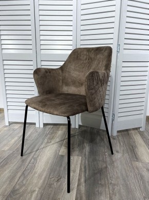 Стул AMARETTO VBP208 античный серо-бежевый/ черный каркас, М-City в Губахе - gubaha.mebel24.online | фото 1