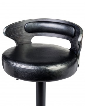 Стул барный DOBRIN FRED BLACK, чёрное дерево, чёрный в Губахе - gubaha.mebel24.online | фото 6