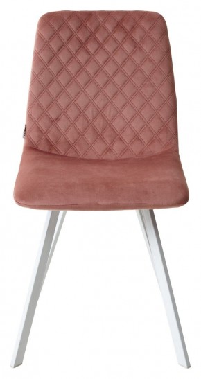 Стул DAIQUIRI BLUVEL-52 PINK / белый каркас, велюр М-City в Губахе - gubaha.mebel24.online | фото 4
