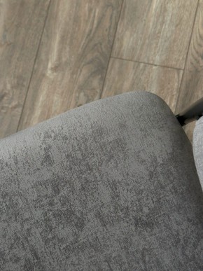 Стул ДИЛЛ, цвет RAIN 17 серый, велюр / черный каркас М-City в Губахе - gubaha.mebel24.online | фото 5