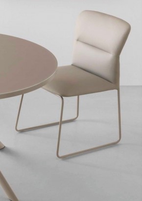 Стул FRIDA CB/1806-SK  MT.P176 MATT TAUPE/  SKUBA S98 NOUGAT в Губахе - gubaha.mebel24.online | фото