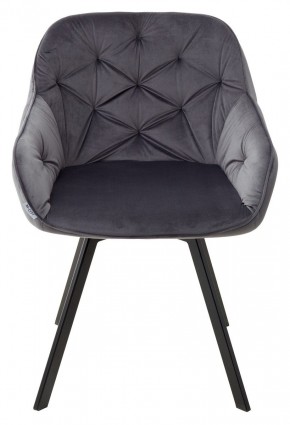 Стул GALE 360 град. поворот. BLUVEL-14 GREY, велюр/ черный каркас, М-City в Губахе - gubaha.mebel24.online | фото 7