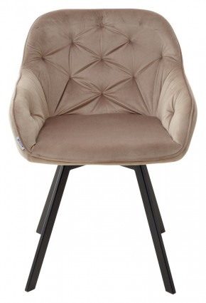 Стул GALE 360 град. поворот. BLUVEL-40 BEIGE, велюр/ черный каркас, М-City в Губахе - gubaha.mebel24.online | фото 6