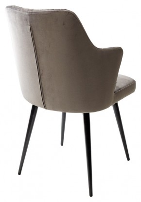 Стул HERMAN 360 град. ГРАФИТ #14, велюр / черный каркас М-City в Губахе - gubaha.mebel24.online | фото 5