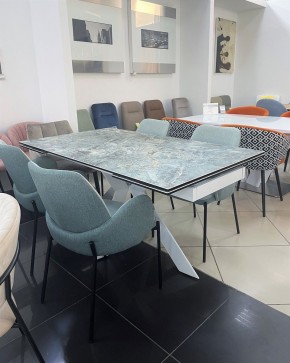 Стул NIKKI VF113 светлая мята / VF115 серо-зеленый М-City в Губахе - gubaha.mebel24.online | фото 2
