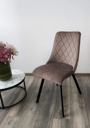 Стул TYCOON BLUVEL-38 LATTE, велюр М-City в Губахе - gubaha.mebel24.online | фото 2