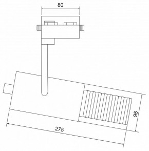 Светильник на штанге Elektrostandard Forema a060612 в Губахе - gubaha.mebel24.online | фото 3