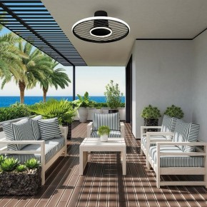 Светильник с вентилятором Mantra Soho 8721 в Губахе - gubaha.mebel24.online | фото 2