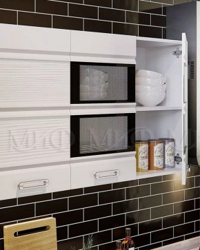 ТЕХНО-2 Кухонный гарнитур 2,0 в Губахе - gubaha.mebel24.online | фото 4