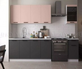 ТЕХНО Кухонный гарнитур 2,0 м Компоновка №3 в Губахе - gubaha.mebel24.online | фото 2