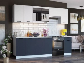 ТЕХНО Кухонный гарнитур 2,6 м Компоновка №3 в Губахе - gubaha.mebel24.online | фото 2