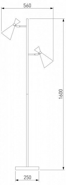Торшер Bogate-s Glustin 01109/2 в Губахе - gubaha.mebel24.online | фото 3