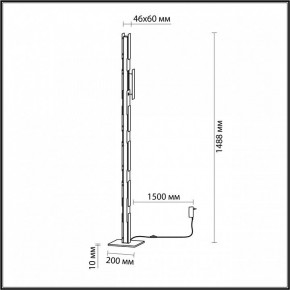 Торшер Odeon Light Fierro 4991/36FL в Губахе - gubaha.mebel24.online | фото 4