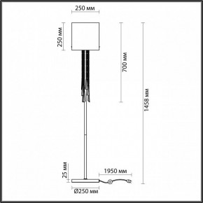 Торшер Odeon Light Nicole 4886/1F в Губахе - gubaha.mebel24.online | фото 4