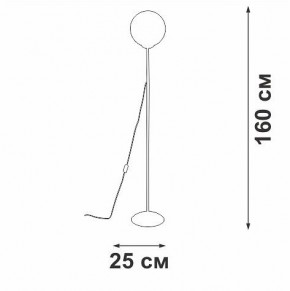 Торшер Vitaluce V2842 V2842-1/1P в Губахе - gubaha.mebel24.online | фото 2