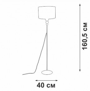 Торшер Vitaluce V2890 V2890-1/1P в Губахе - gubaha.mebel24.online | фото 2