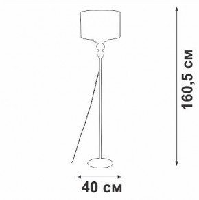 Торшер Vitaluce V2891 V2891-1/1P в Губахе - gubaha.mebel24.online | фото 3
