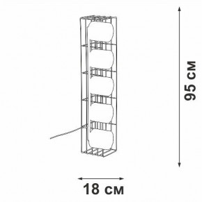Торшер Vitaluce V3019 V3019-1/5P в Губахе - gubaha.mebel24.online | фото 4