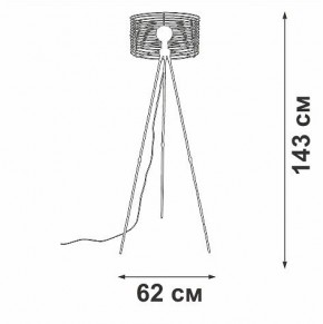 Торшер Vitaluce V3099 V3099-1/1P в Губахе - gubaha.mebel24.online | фото 4
