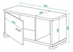 Тумба комбинированная Домино СБ-30/1 в Губахе - gubaha.mebel24.online | фото 3