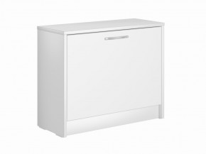 Тумба ОРИОН с одной полкой для обуви, цвет белый в Губахе - gubaha.mebel24.online | фото