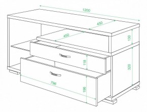 Тумба под ТВ Домино ТК-10 в Губахе - gubaha.mebel24.online | фото 2