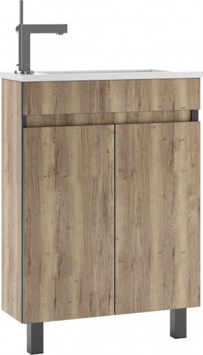 Тумба под умывальник "Modul 60"Dolche Dark без ящика Домино (DD5403T) в Губахе - gubaha.mebel24.online | фото