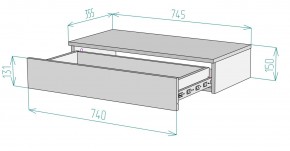 Тумба подвесная K210 в Губахе - gubaha.mebel24.online | фото 2