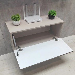 Тумба подвесная под ТВ LINES MTV1-MA 750 Бежевый (Леда-М 10.1.5) в Губахе - gubaha.mebel24.online | фото 3