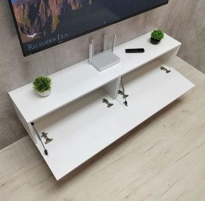 Тумба подвесная под ТВ LINES MTV1-MA 750 Белый глянец (Белый-M 10.1.1) в Губахе - gubaha.mebel24.online | фото 11