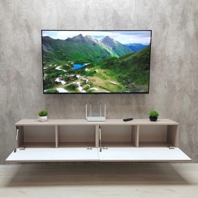 Тумба подвесная под ТВ LINES MTV3-MA 900 Бежевый (Леда-М 10.1.5) в Губахе - gubaha.mebel24.online | фото 11