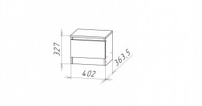 НИЦЦА-12 Тумба прикроватная (НЦ.12) в Губахе - gubaha.mebel24.online | фото 3