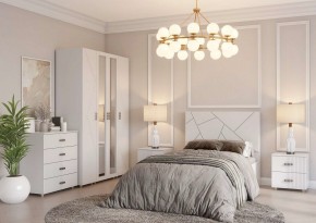 Тумба прикроватная с 2 ящиками "Сандра" в Губахе - gubaha.mebel24.online | фото 2