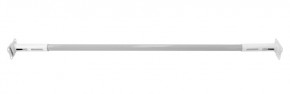 Турник раздвижной 1450-1700 цв. белый-серый FLEXTER PROFI в Губахе - gubaha.mebel24.online | фото 1