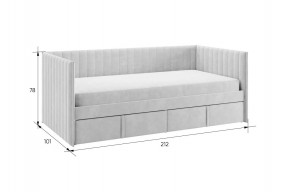 ТВИКС Кровать (софа) с ящиками 900 в Губахе - gubaha.mebel24.online | фото 2