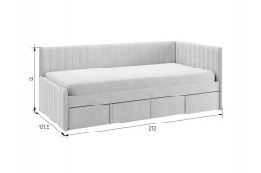 ТВИКС Кровать (тахта) с ящиками 900 в Губахе - gubaha.mebel24.online | фото 2