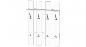 Вешалка 800 (белый) в Губахе - gubaha.mebel24.online | фото