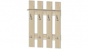 Вешалка 800 (ясень шимо светлый) в Губахе - gubaha.mebel24.online | фото