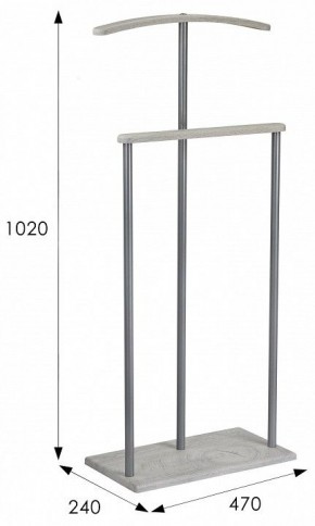 Вешалка для костюма Дэви 1 в Губахе - gubaha.mebel24.online | фото 13
