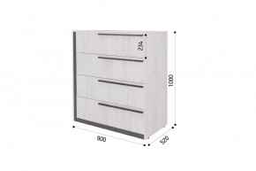 ВИНТЕР - 8 Комод 4 ящика в Губахе - gubaha.mebel24.online | фото 4