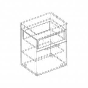 ВИТА Тумба 1-ств с ящиком и нишей в Губахе - gubaha.mebel24.online | фото 2