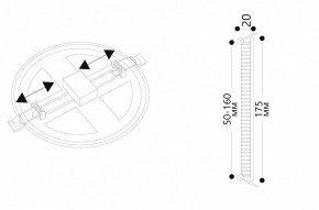 Встраиваемый светильник Arte Lamp Mesura A7974PL-1WH в Губахе - gubaha.mebel24.online | фото 5