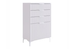 ЗЕФИР Комод (белый муар) в Губахе - gubaha.mebel24.online | фото