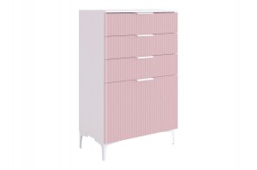 ЗЕФИР Комод (пудра розовая) в Губахе - gubaha.mebel24.online | фото